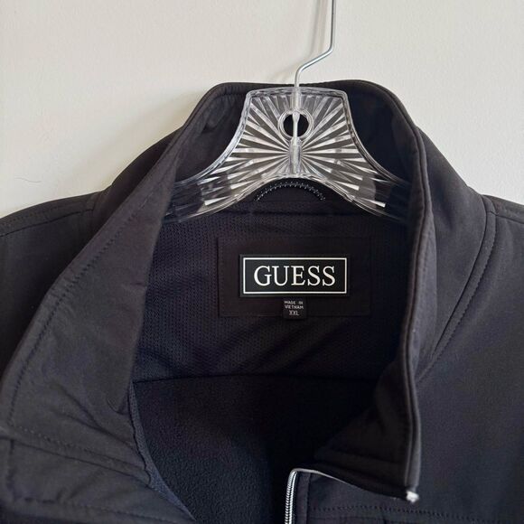 Guess Black Performance Jacket with Stand-Up Collar - Picture 4 of 5